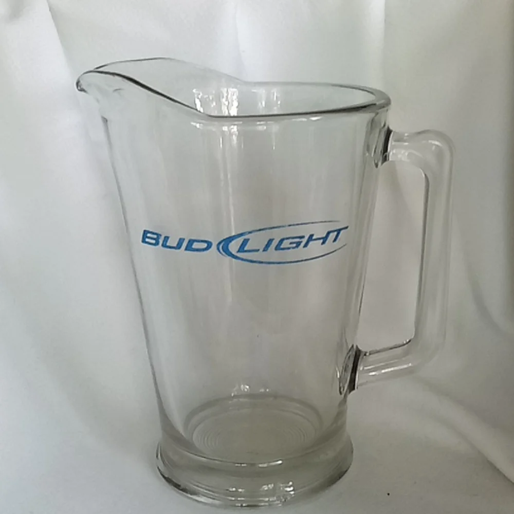 Vintage Bud Light banquet pitcher